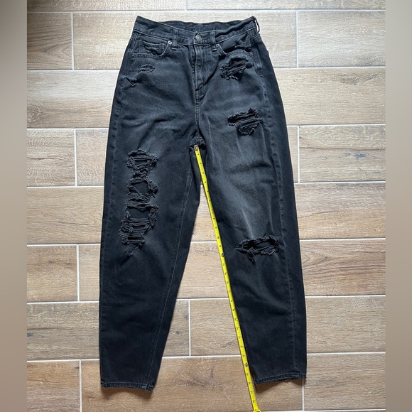 American Eagle Outfitters Denim - American Eagle Outfitters Black Straight Leg Jeans